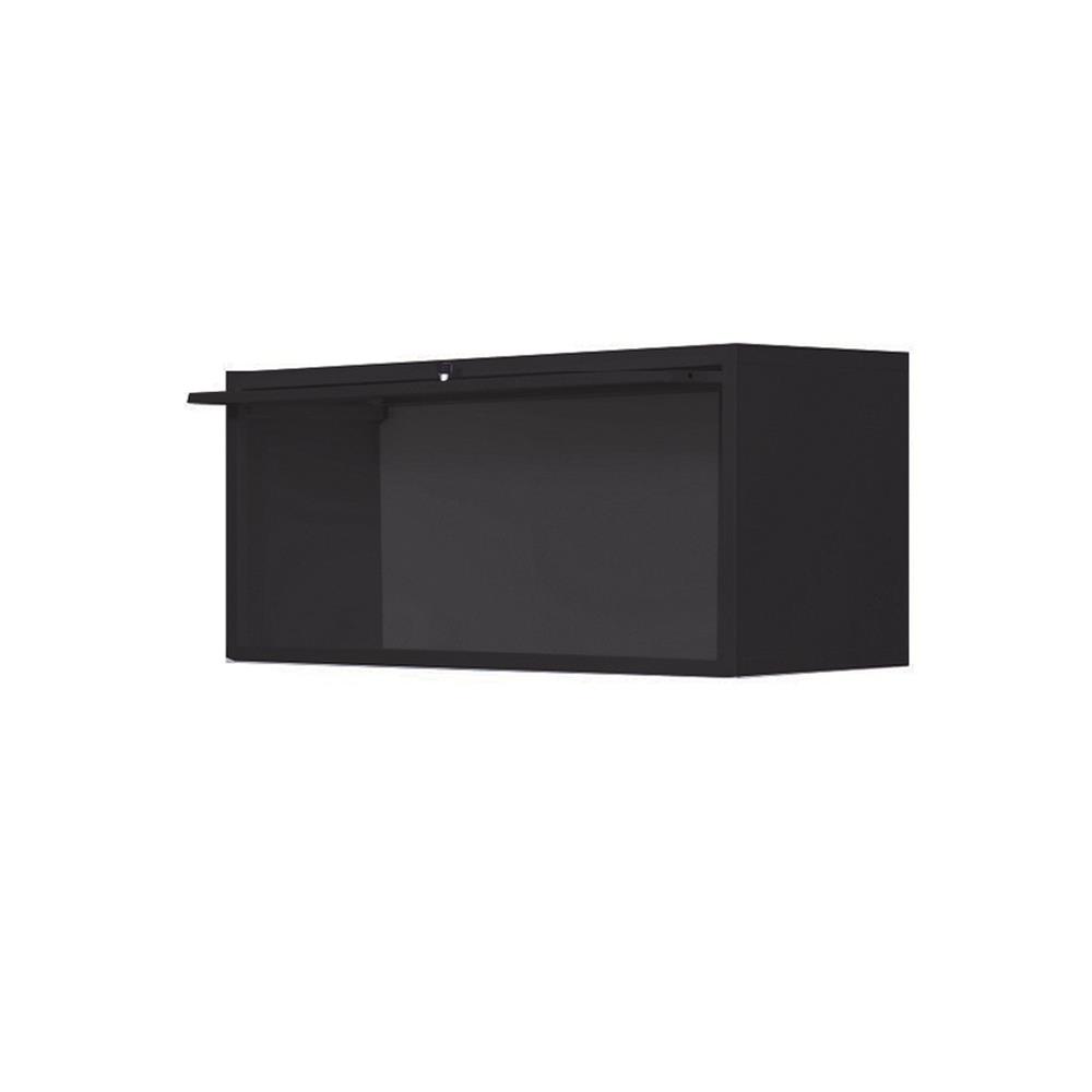 ตู้แขวนผนัง KIOSK HD-80 BM เหล็ก สีดำ