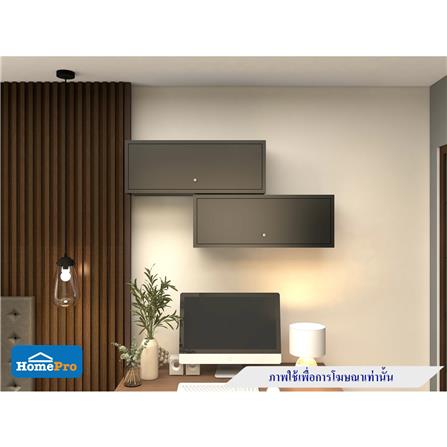 ตู้แขวนผนัง KIOSK HD-80 BM เหล็ก สีดำ_5