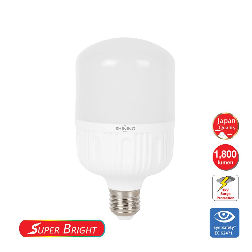 หลอด LED SHINING SUPER BRIGHT DAYLIGHT 20 วัตต์ E27