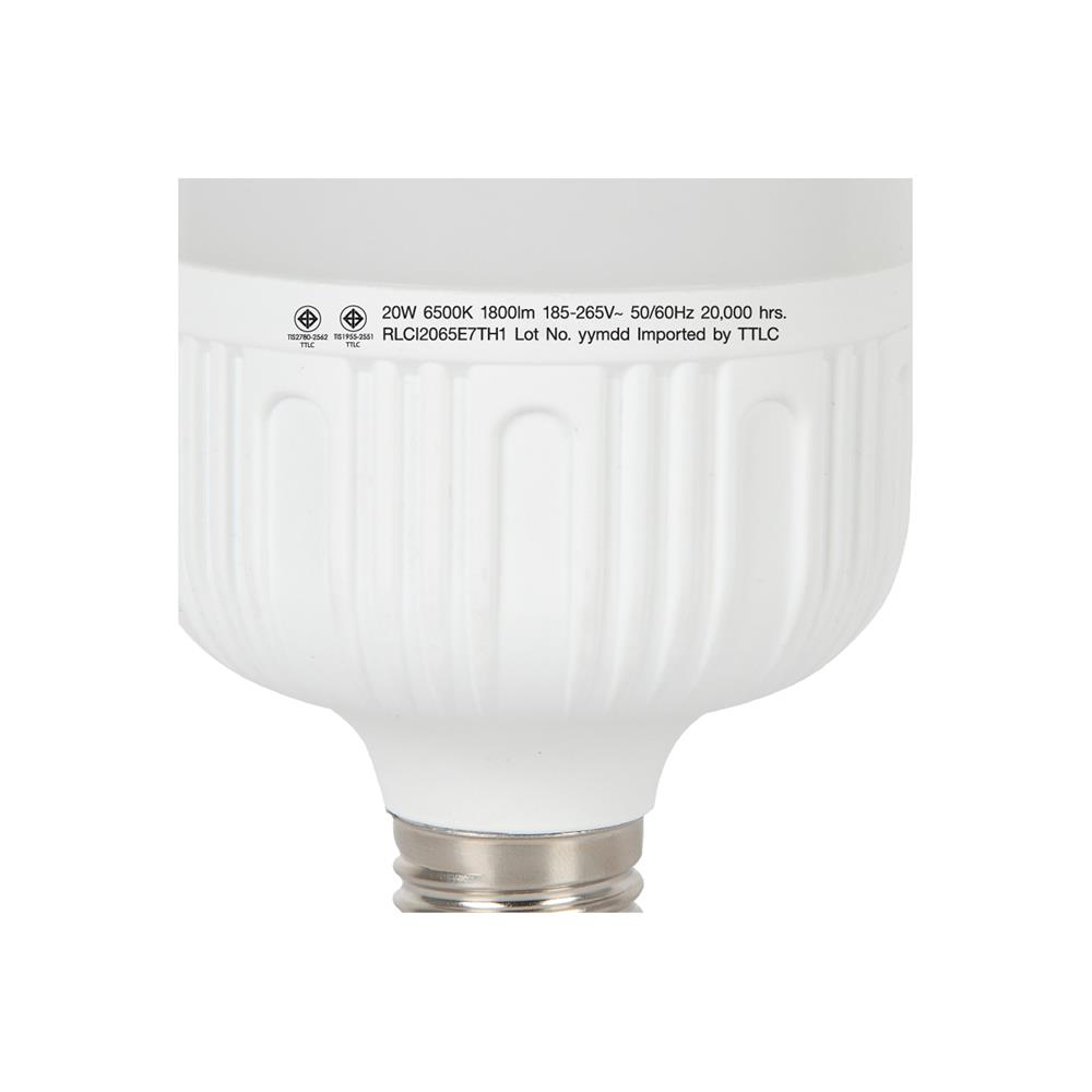 หลอด LED SHINING SUPER BRIGHT DAYLIGHT 20 วัตต์ E27