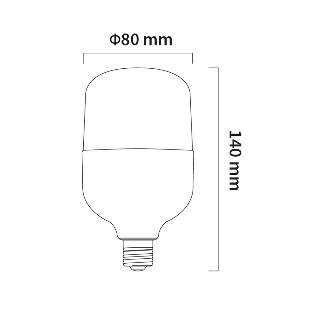 หลอด LED SHINING SUPER BRIGHT DAYLIGHT 20 วัตต์ E27