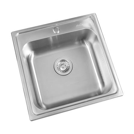 ซิงค์ฝัง 1หลุม AXIA PP5050 สเตนเลส_1