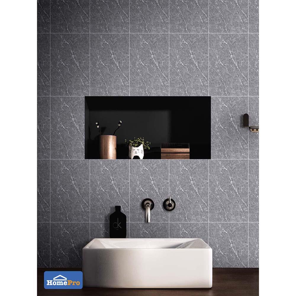 กระเบื้องผนัง 25x40 ซม. ลูเซีย เกรย์