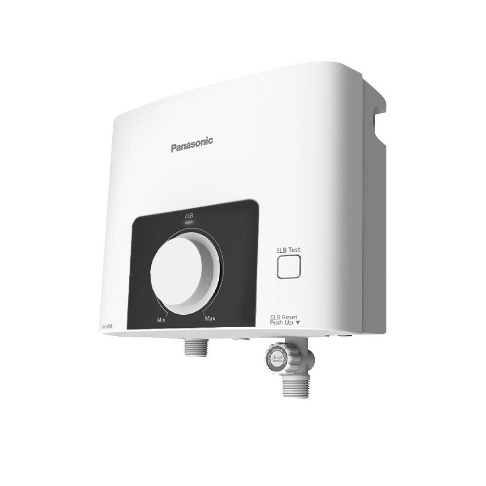 เครื่องทำน้ำร้อน PANASONIC DH-6SM1TW 6000 วัตต์ สีขาว/ดำ