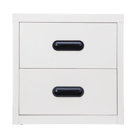 ตู้ลิ้นชักเหล็ก 2 ลิ้นชัก KIOSK UNI-4 สีขาว_1