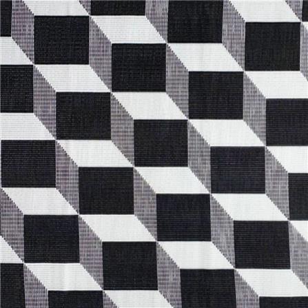 เสื่ออเนกประสงค์ MAT-ER TILES 3D 150x150 ซม. สีขาว-ดำ_1