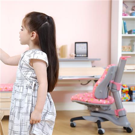 เก้าอี้เพื่อสุขภาพเด็ก COMF-PRO Y618 FLOWER สีชมพู_2