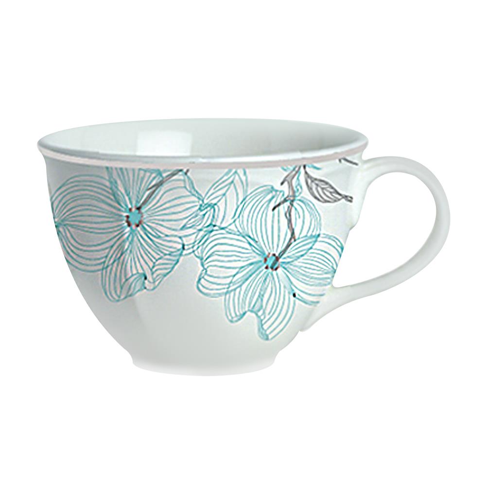 ชุดถ้วยกาแฟ FINE PORCELAIN 250ml KECH WINTER SKY