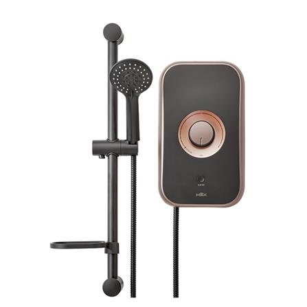 เครื่องทำน้ำอุ่น MEX CODE 3E(CB) 3700 วัตต์ สีดำ