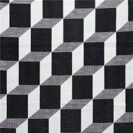 เสื่ออเนกประสงค์ MAT-ER TILES 3D 110X110 ซม. สีขาว/ดำ_1