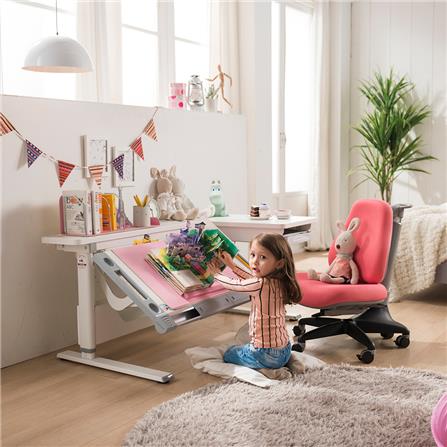 โต๊ะเขียนหนังสือ COMF-PRO M9 140 ซม. สีขาว_2