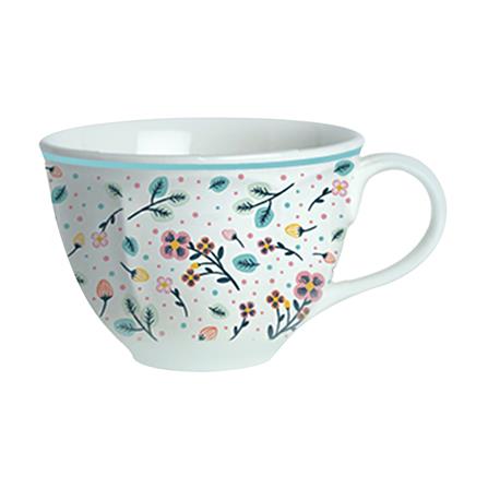 ชุดถ้วยกาแฟ FINE PORCELAIN 250ml KECH SPRING FLOWERS_0
