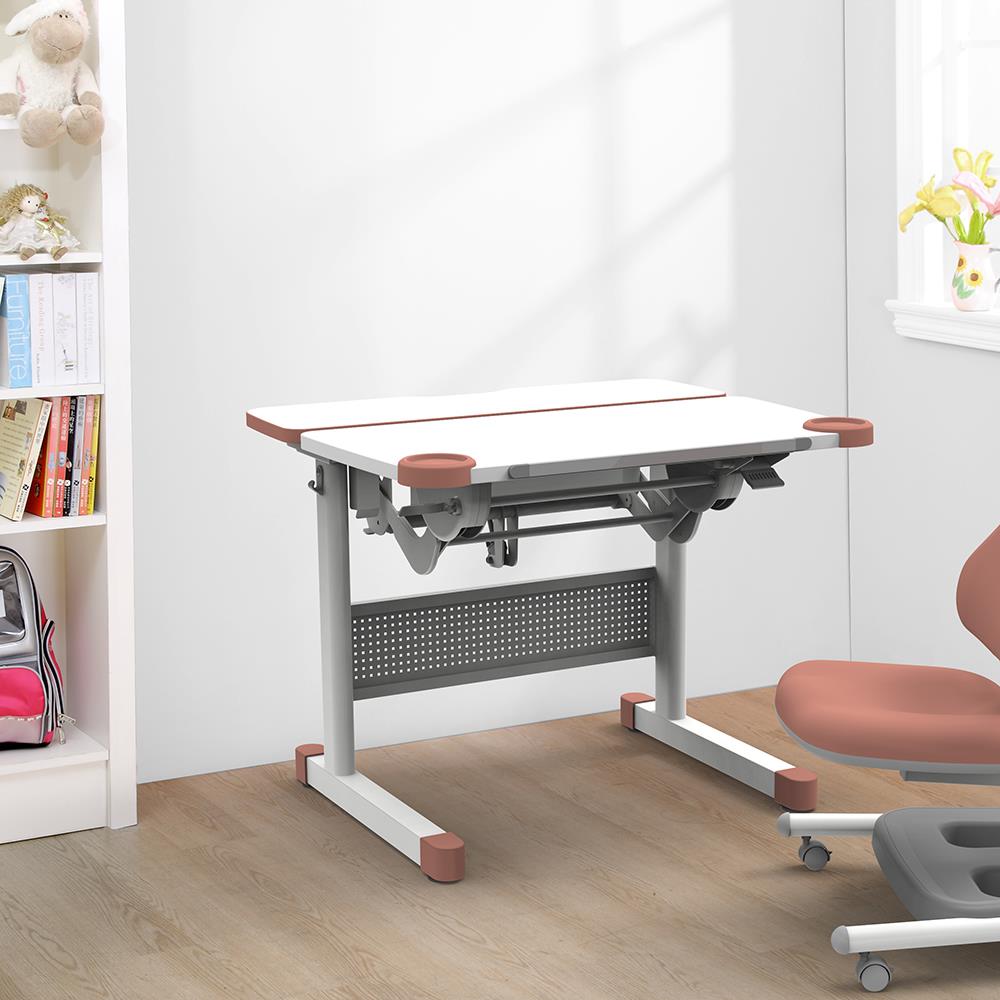 โต๊ะเขียนหนังสือ COMF-PRO M27 90 ซม. สีชมพู