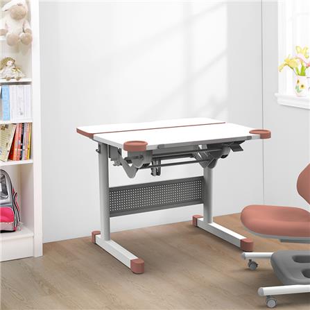 โต๊ะเขียนหนังสือ COMF-PRO M27 90 ซม. สีชมพู_2