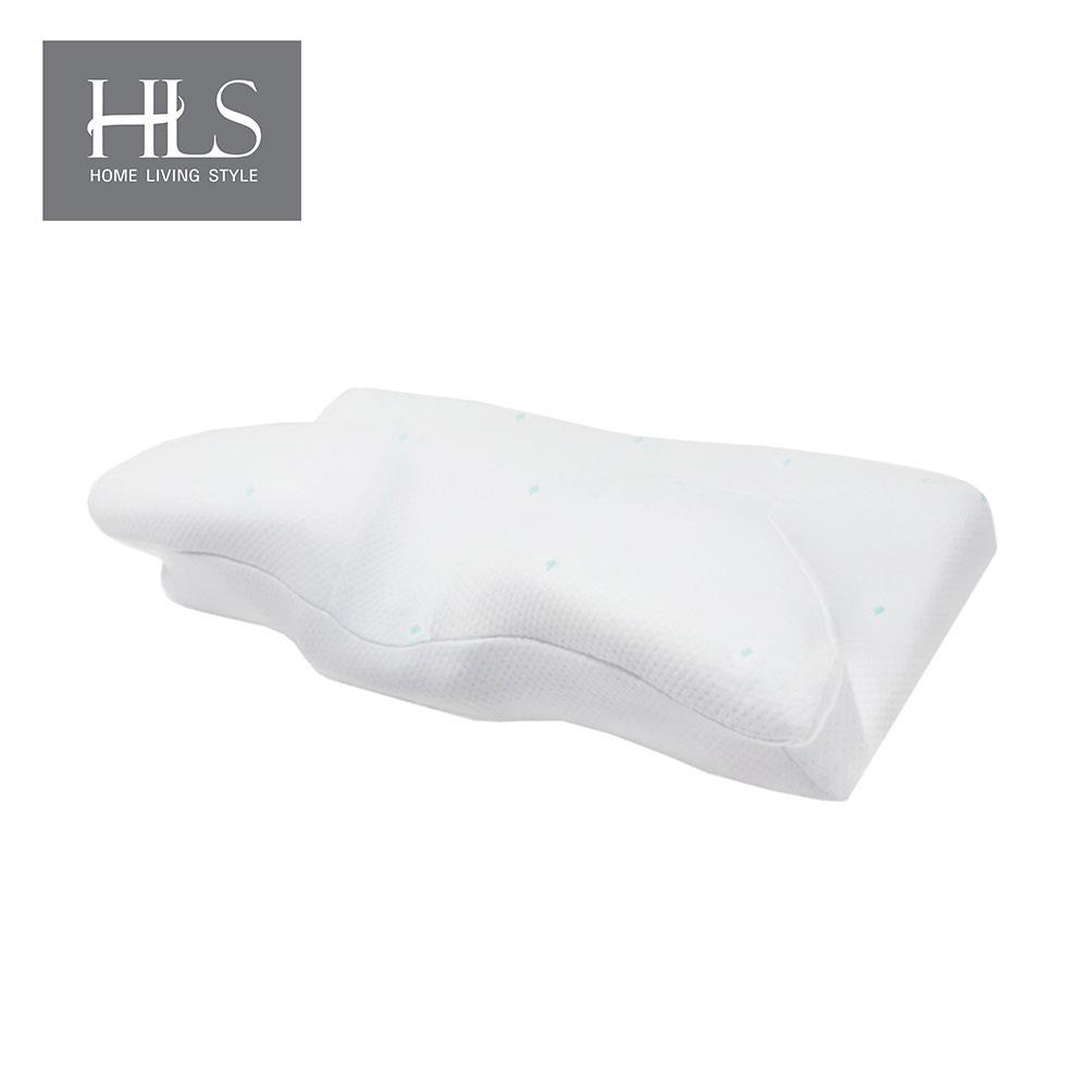 หมอนสุขภาพ เมมโมรี่โฟม HOME LIVING STYLE ALVIN 61x36x12 ซม. สีขาว