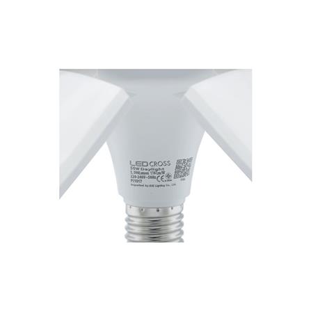 หลอด LED EVE CROSS DAYLIGHT E27 50 วัตต์_6