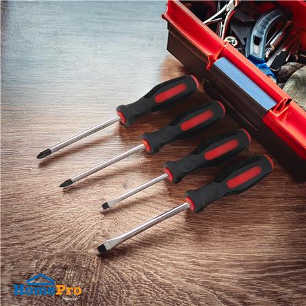 ไขควงหัวแบนและหัวแฉก MATALL DT1011 4 ชิ้น/ชุด_3