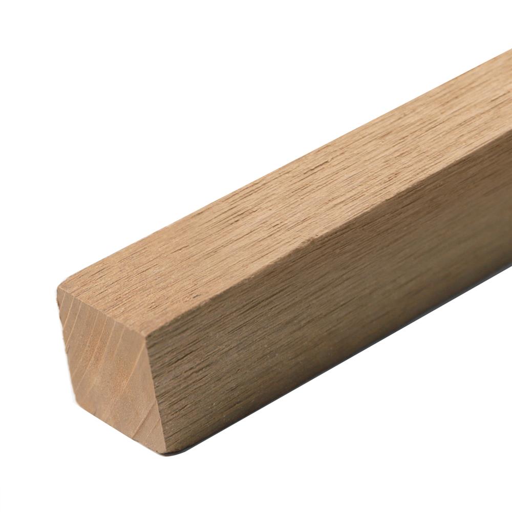 ไม้ระแนง WATSADUNIYOM แบบตัน 2.5X300X2.5 ซม. สีไม้สัก