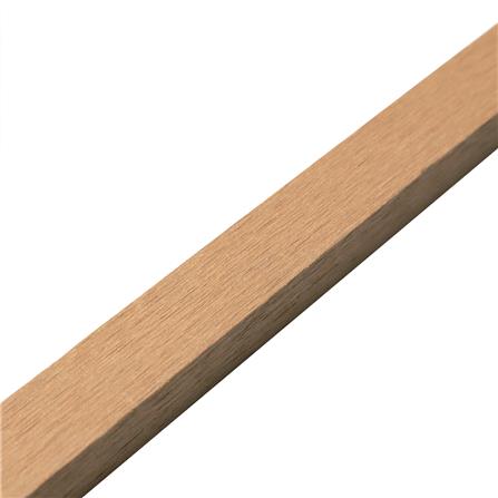 ไม้ระแนง WATSADUNIYOM แบบตัน 2.5X300X2.5 ซม. สีไม้สัก_1