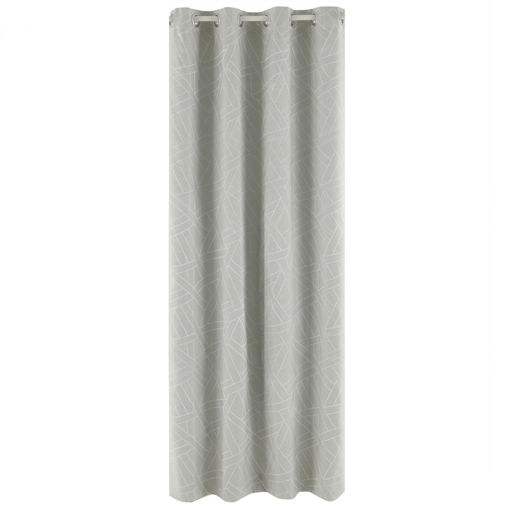 ผ้าม่าน EYELET HOME LIVING STYLE HAZA UV 150X220 ซม. สีเทา_0