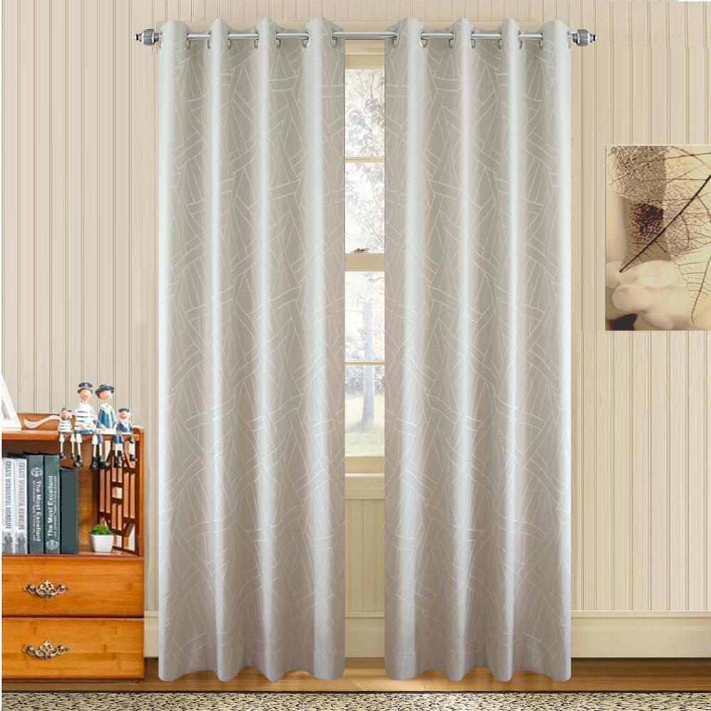 ผ้าม่าน EYELET HOME LIVING STYLE HAZA UV 150X220 ซม. สีเทา