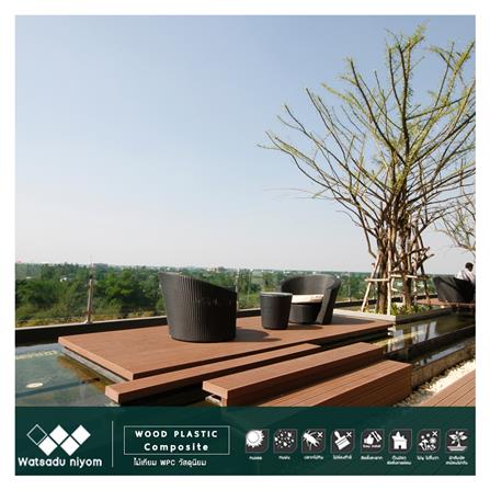 ไม้ปิดขอบตัน WATSADUNIYOM 5.5X240X1 ซม. สี RED OAK_1