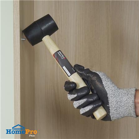 ค้อนยาง ด้ามไม้ MATALL RMH008W-A 0.5 ปอนด์_4