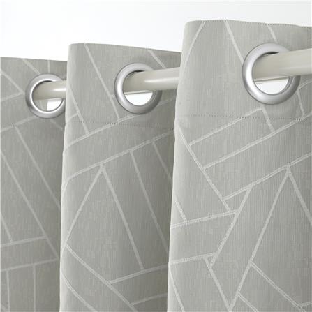 ผ้าม่าน EYELET HOME LIVING STYLE HAZA UV 150X160 ซม. สีเทา_2