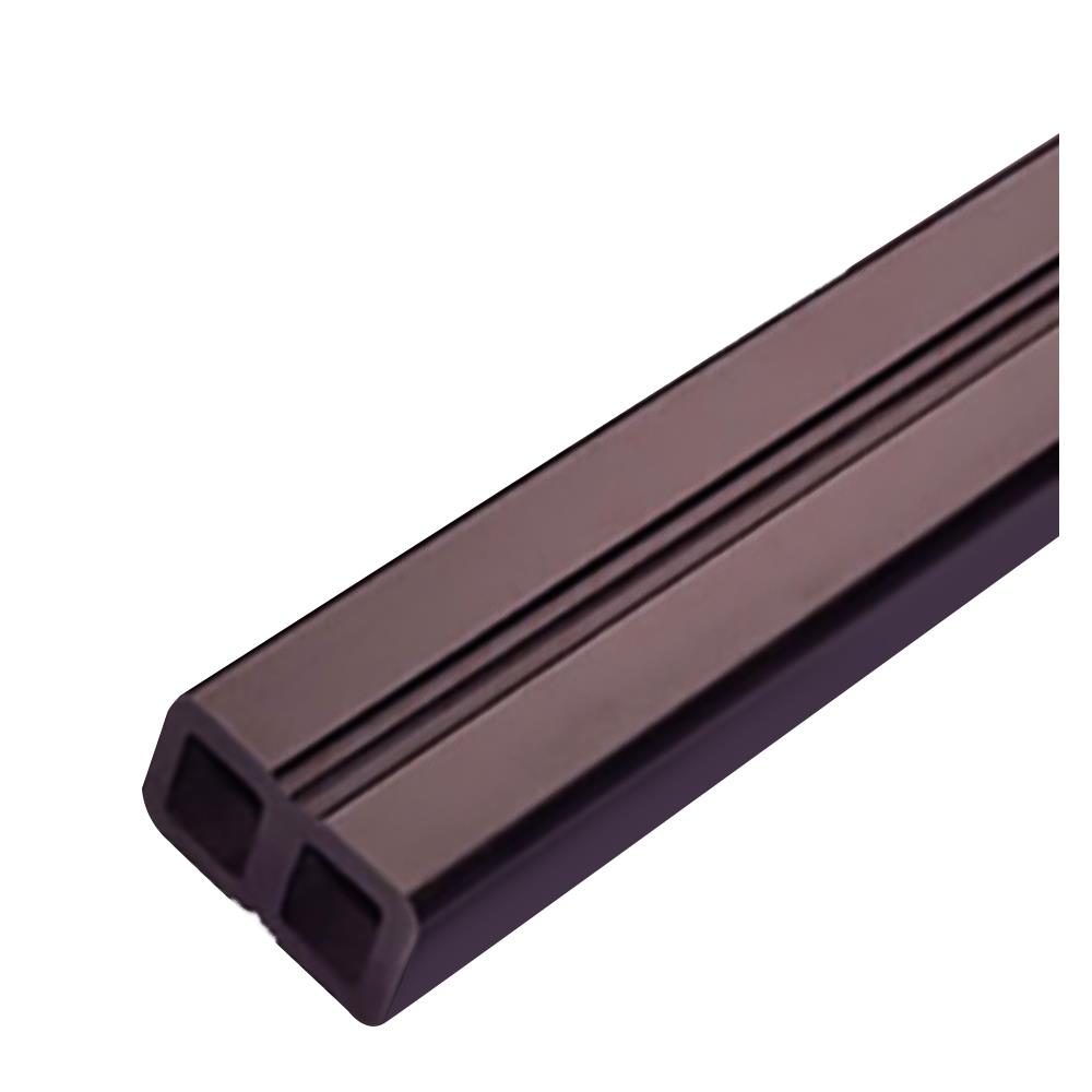 ไม้ตง WATSADUNIYOM แบบกลวง 5X3X220 ซม. สีดำ