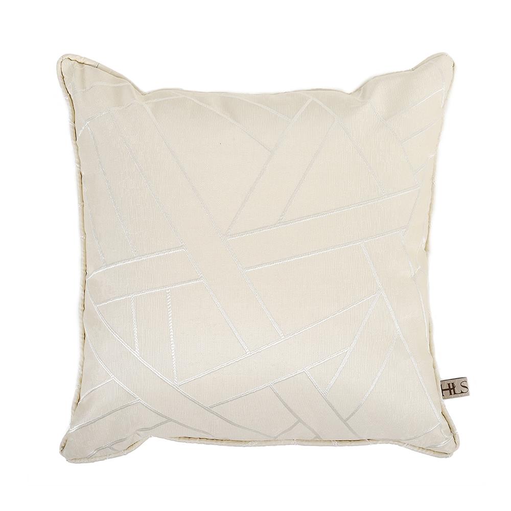 หมอนอิง HOME LIVING STYLE HAZA 18x18 นิ้ว สีครีม