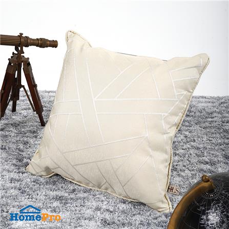 หมอนอิง HOME LIVING STYLE HAZA 18x18 นิ้ว สีครีม_4