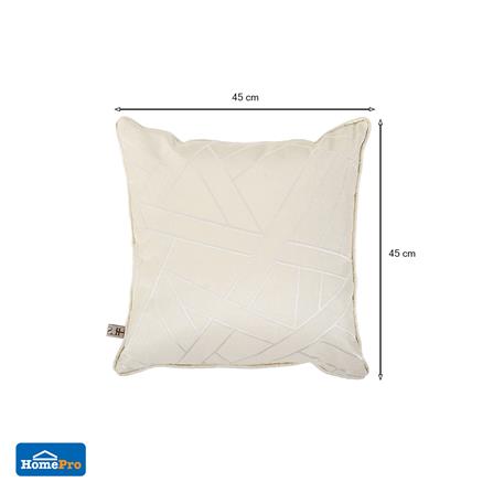 หมอนอิง HOME LIVING STYLE HAZA 18x18 นิ้ว สีครีม_6