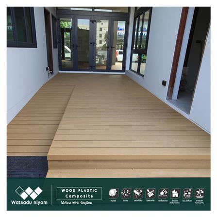 ไม้ปิดขอบตัน WATSADUNIYOM 5.5X240X1 ซม. สีไม้สัก_1