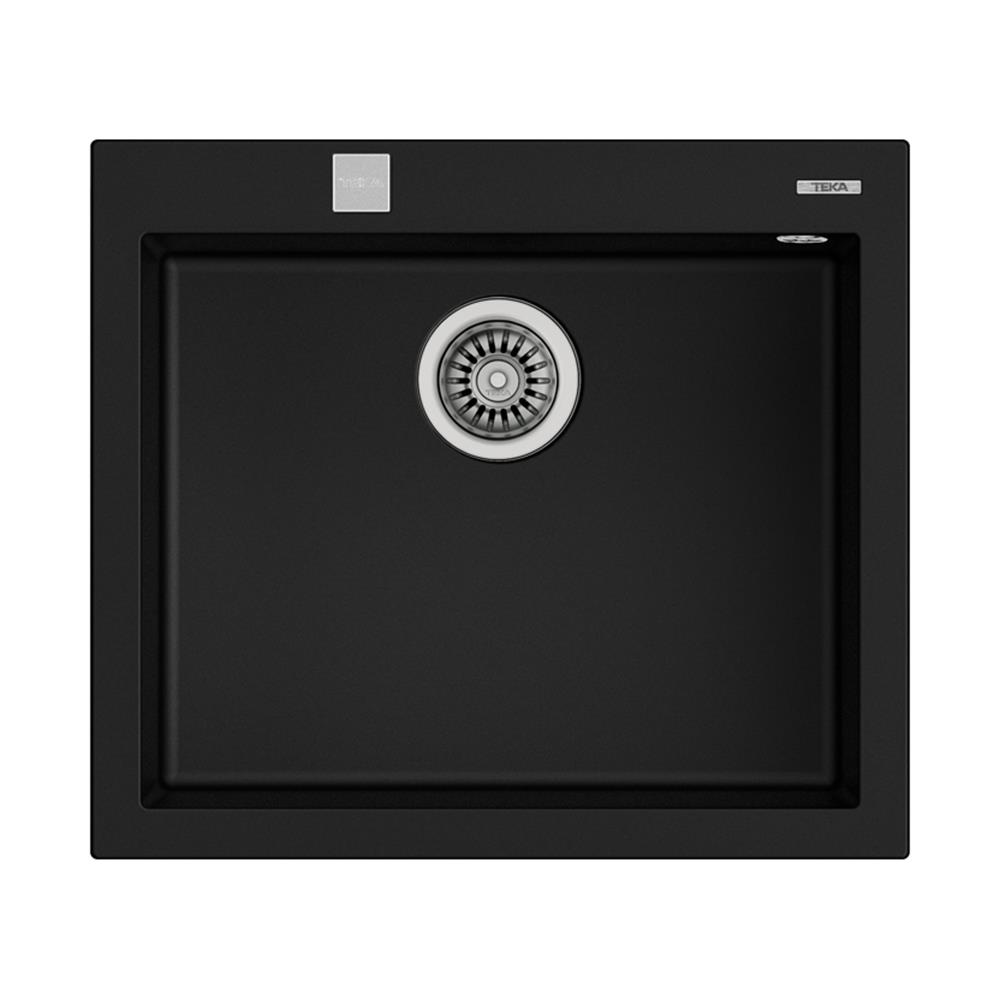 ซิงค์ฝัง 1หลุม TEKA FORSQUARE 50.40 TG แกรนิต สีดำ