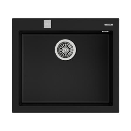 ซิงค์ฝัง 1หลุม TEKA FORSQUARE 50.40 TG แกรนิต สีดำ