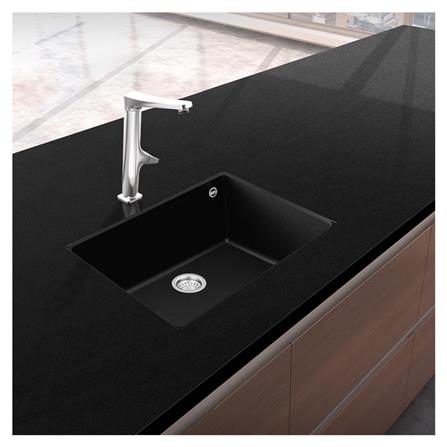 ซิงค์ฝัง 1หลุม TEKA FORSQUARE 50.40 TG แกรนิต สีดำ_2