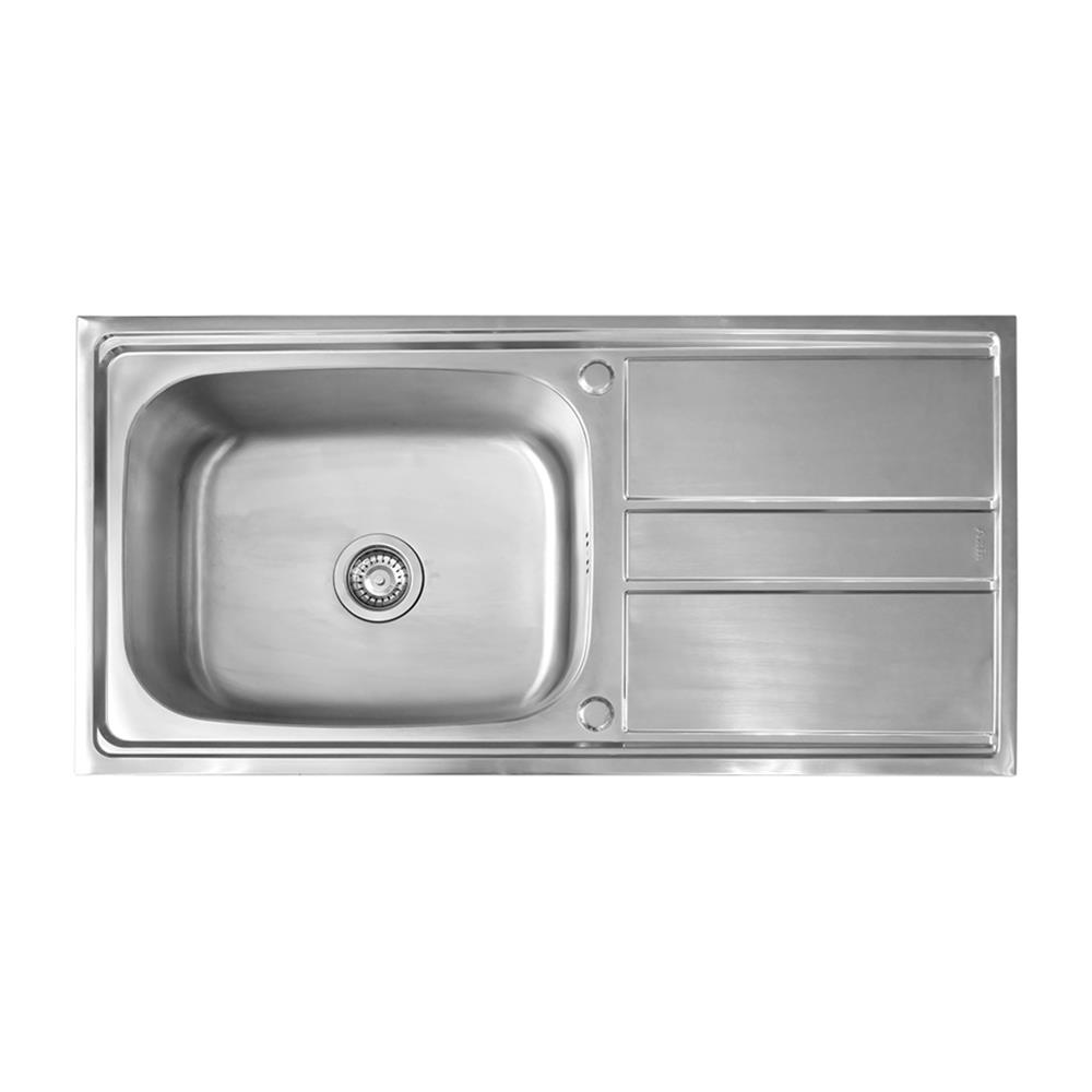 ซิงค์ฝัง 1หลุม 1ที่พัก AXIA OASIS100 สเตนเลส