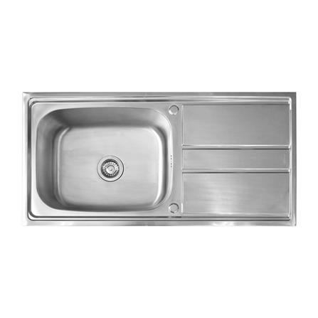 ซิงค์ฝัง 1หลุม 1ที่พัก AXIA OASIS100 สเตนเลส_0