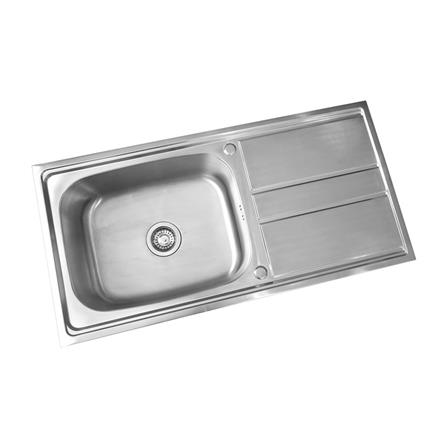 ซิงค์ฝัง 1หลุม 1ที่พัก AXIA OASIS100 สเตนเลส_1