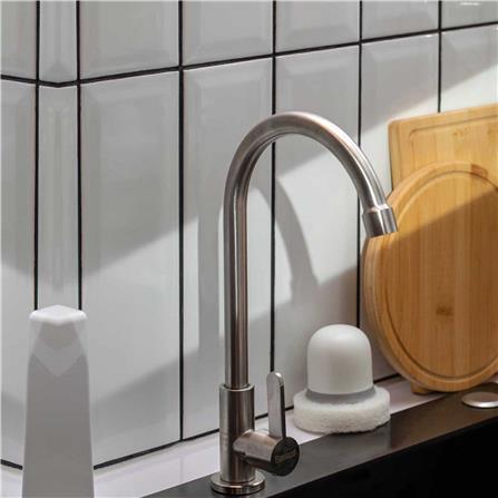 ก๊อกซิงค์เดี่ยวเคาน์เตอร์ RASLAND 3046655 สเตนเลส_3