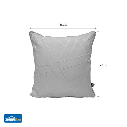 หมอนอิง HOME LIVING STYLE HAZA 18x18 นิ้ว สีเทา_6