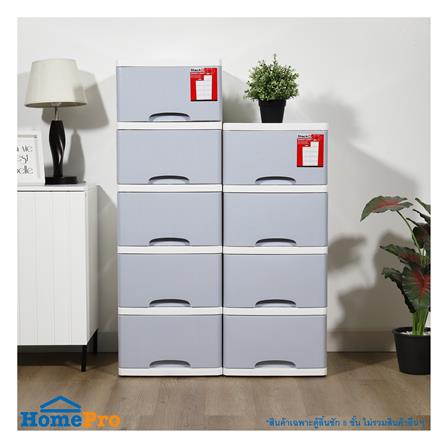 ตู้ลิ้นชัก 5 ชั้น STACKO KS-515G 36x43.5x108 ซม. สีเทา_5