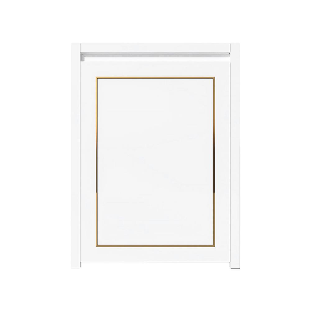 บานถังแก๊ส CABIN PROUD 53.2x72.6 ซม. สีขาว