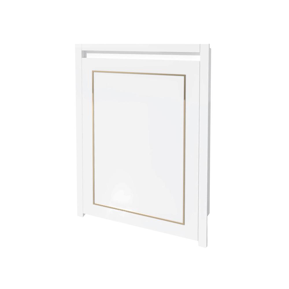 บานถังแก๊ส CABIN PROUD 53.2x72.6 ซม. สีขาว