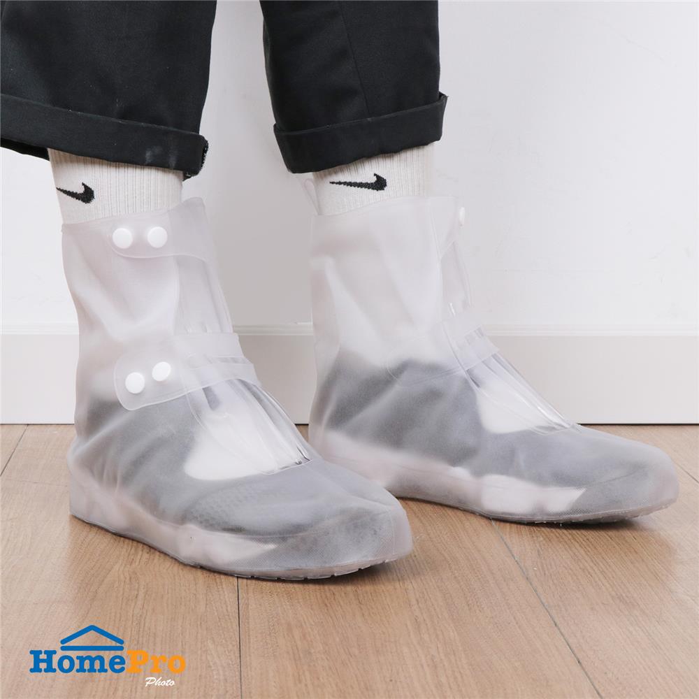 ซิลิโคนคลุมรองเท้าข้อสูง DEXZON เบอร์ 42-43 สีขาว