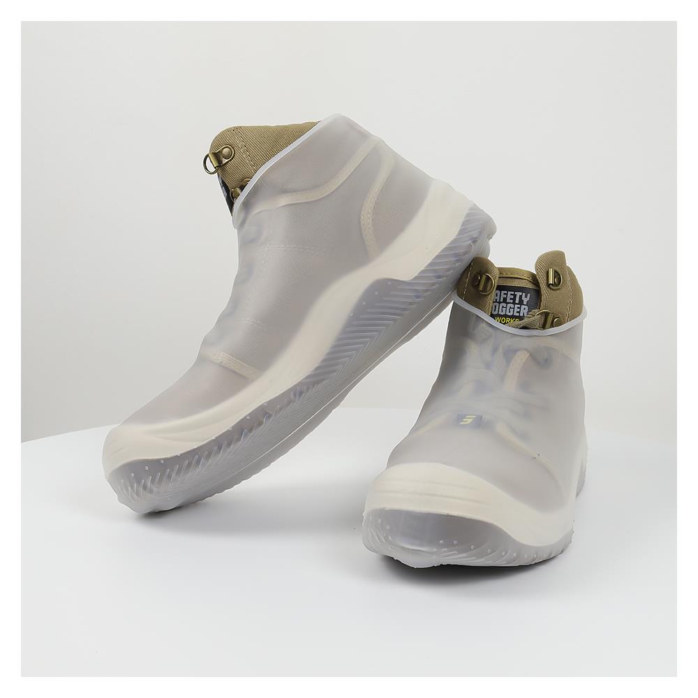 ซิลิโคนคลุมรองเท้าข้อต่ำ DEXZON เบอร์ 39-42 สีขาว