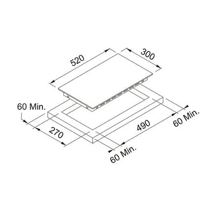 เตาฝังเซรามิก FRANKE FHR302CTDBK 30 ซม._1