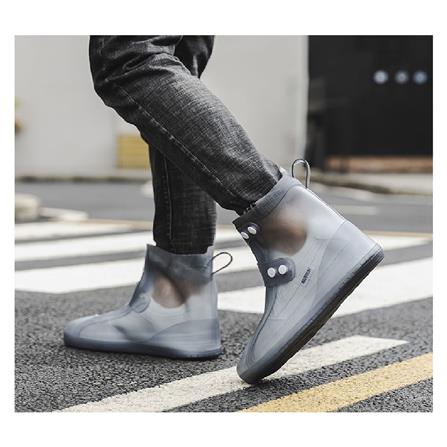 ซิลิโคนคลุมรองเท้าข้อสูง DEXZON เบอร์ 42-43 สีดำ_2