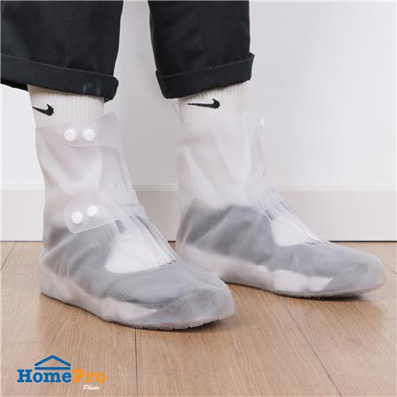 ซิลิโคนคลุมรองเท้าข้อสูง DEXZON เบอร์ 44-45 สีขาว_4