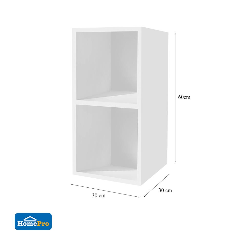 ตู้แขวนสี่เหลี่ยม CABIN PROUD 30x60 ซม. สีขาว